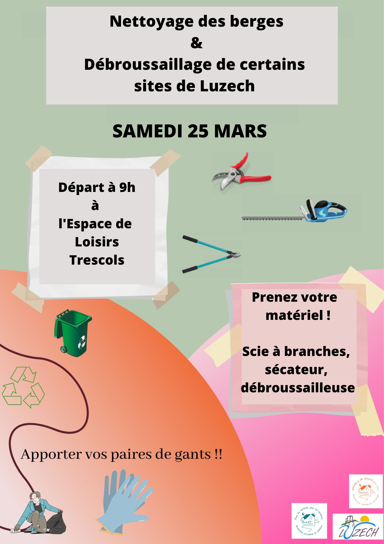 nettoyage berges luzech