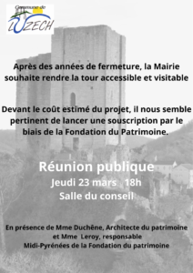 Réunion publique