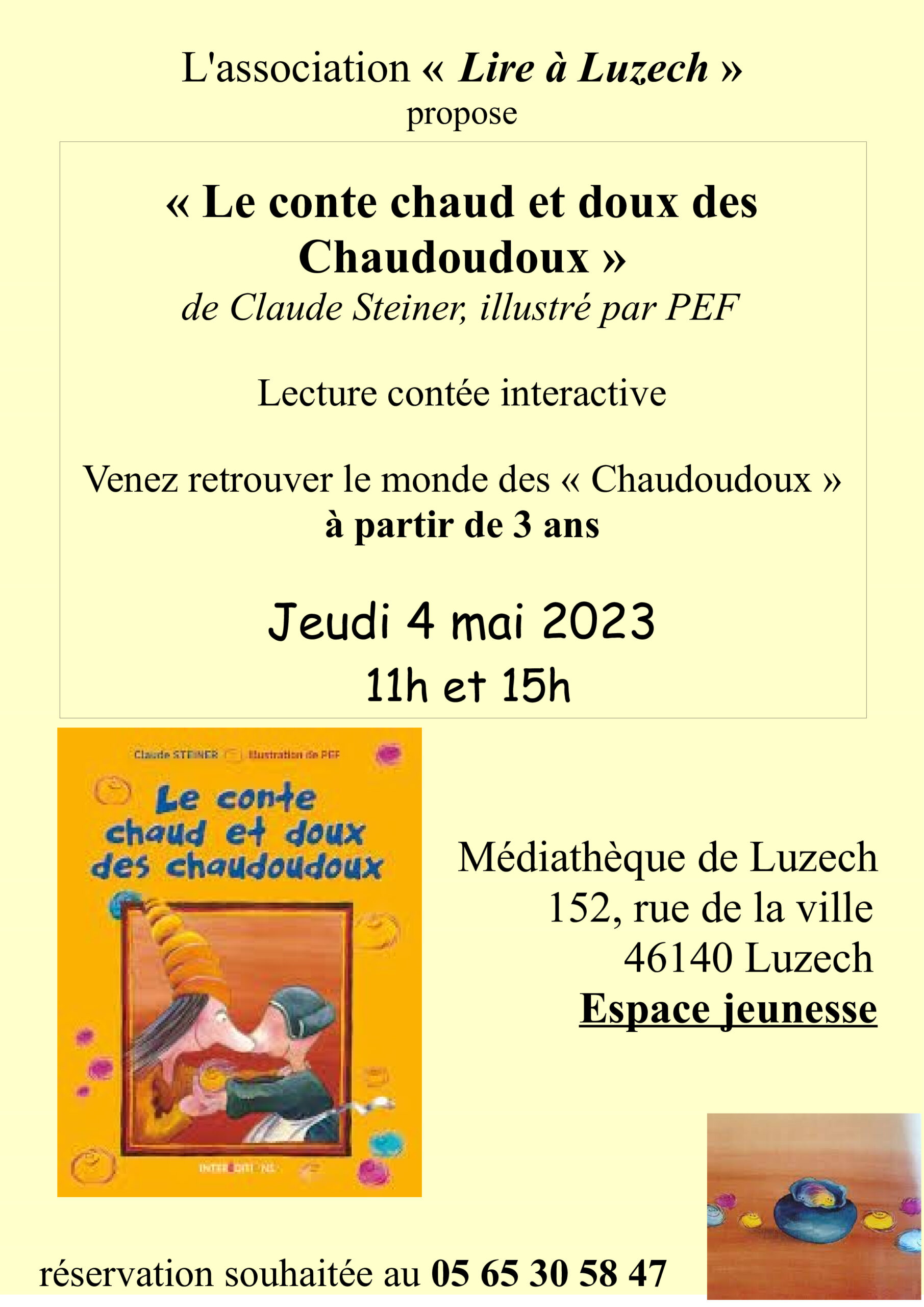 Lecture contée autour des Chaudoudoux