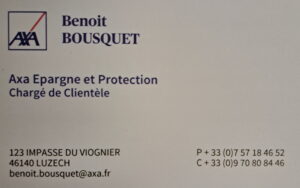 Benoit Bousquet, conseiller AXA